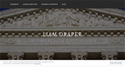 Desktop Screenshot of liamdraper.wordpress.com