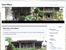 Tablet Screenshot of casamara.wordpress.com