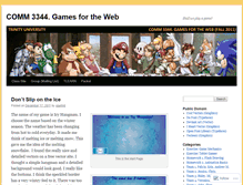 Tablet Screenshot of comm3344.wordpress.com