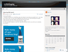 Tablet Screenshot of ceciliablogging.wordpress.com