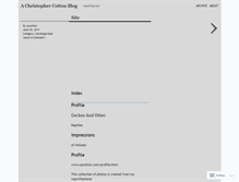 Tablet Screenshot of cpcotton.wordpress.com