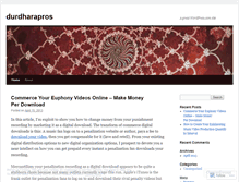 Tablet Screenshot of durdharapros.wordpress.com