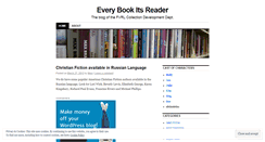 Desktop Screenshot of everybook.wordpress.com