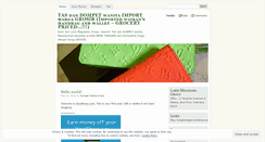 Desktop Screenshot of dompetwanitagrosir.wordpress.com