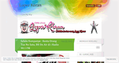 Desktop Screenshot of loperkoran.wordpress.com