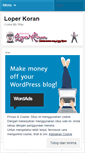 Mobile Screenshot of loperkoran.wordpress.com