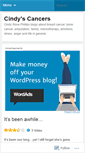 Mobile Screenshot of cindyscancers.wordpress.com