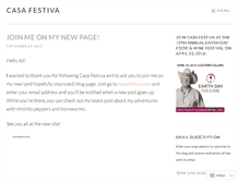 Tablet Screenshot of casafestiva.wordpress.com