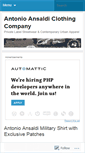 Mobile Screenshot of antonioansaldi.wordpress.com