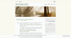 Desktop Screenshot of frydenberg.wordpress.com