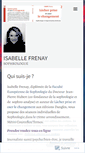 Mobile Screenshot of isabellefrenay.wordpress.com
