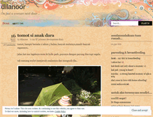 Tablet Screenshot of dilanoor.wordpress.com