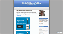 Desktop Screenshot of chrisskidmoremp.wordpress.com