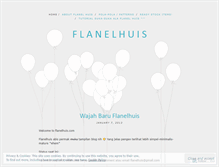 Tablet Screenshot of flanelhuis.wordpress.com