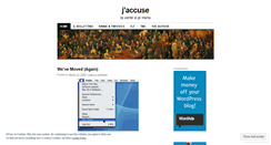 Desktop Screenshot of jaccuse.wordpress.com