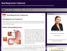 Tablet Screenshot of obatmaagkronistradisional1.wordpress.com
