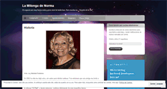 Desktop Screenshot of lamilongadenorma.wordpress.com