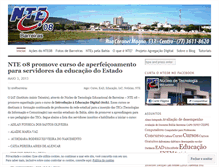 Tablet Screenshot of nte8barreiras.wordpress.com