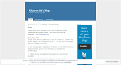 Desktop Screenshot of dialune.wordpress.com