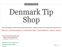 Tablet Screenshot of denmarktipshop.wordpress.com