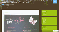 Desktop Screenshot of ammjebenitojuarez.wordpress.com