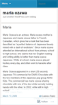 Mobile Screenshot of maryozawa.wordpress.com