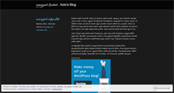 Desktop Screenshot of kolu.wordpress.com