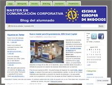 Tablet Screenshot of mastercomunicacioncorporativa.wordpress.com