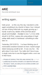 Mobile Screenshot of nanokc.wordpress.com