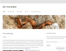 Tablet Screenshot of inkyarnandbeer.wordpress.com