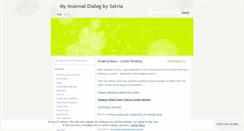 Desktop Screenshot of myinternaldialog.wordpress.com