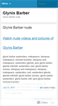 Mobile Screenshot of glynisbarber.wordpress.com
