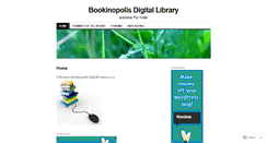 Desktop Screenshot of bookinopolisdigilib.wordpress.com