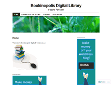 Tablet Screenshot of bookinopolisdigilib.wordpress.com