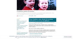 Desktop Screenshot of gradinite.wordpress.com