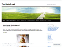 Tablet Screenshot of pcchighroad.wordpress.com