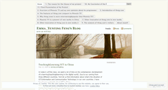 Desktop Screenshot of emmayuntingfeng.wordpress.com
