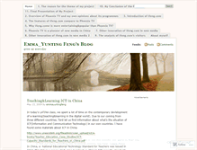 Tablet Screenshot of emmayuntingfeng.wordpress.com