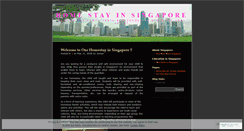 Desktop Screenshot of jtanhomestaysgp.wordpress.com