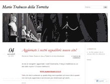 Tablet Screenshot of mariotrabucco.wordpress.com