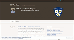 Desktop Screenshot of ndfairfield.wordpress.com
