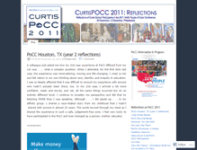 Tablet Screenshot of curtispocc.wordpress.com