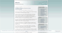 Desktop Screenshot of etheriadreams.wordpress.com