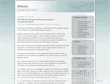 Tablet Screenshot of etheriadreams.wordpress.com