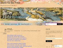 Tablet Screenshot of borntobfree.wordpress.com