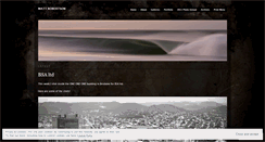 Desktop Screenshot of mattrobertsonphoto.wordpress.com
