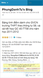 Mobile Screenshot of phungdanhtu.wordpress.com