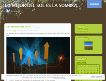 Tablet Screenshot of lomejordelsoleslasombra.wordpress.com