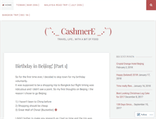 Tablet Screenshot of cashmeres.wordpress.com