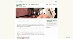 Desktop Screenshot of conservationmanchester.wordpress.com